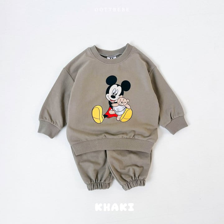 Oott Bebe - Korean Children Fashion - #todddlerfashion - M Top Bottom Set - 7