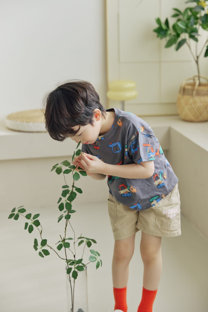 Orange Mom - Korean Children Fashion - #childofig - Span Pocket Pants - 11