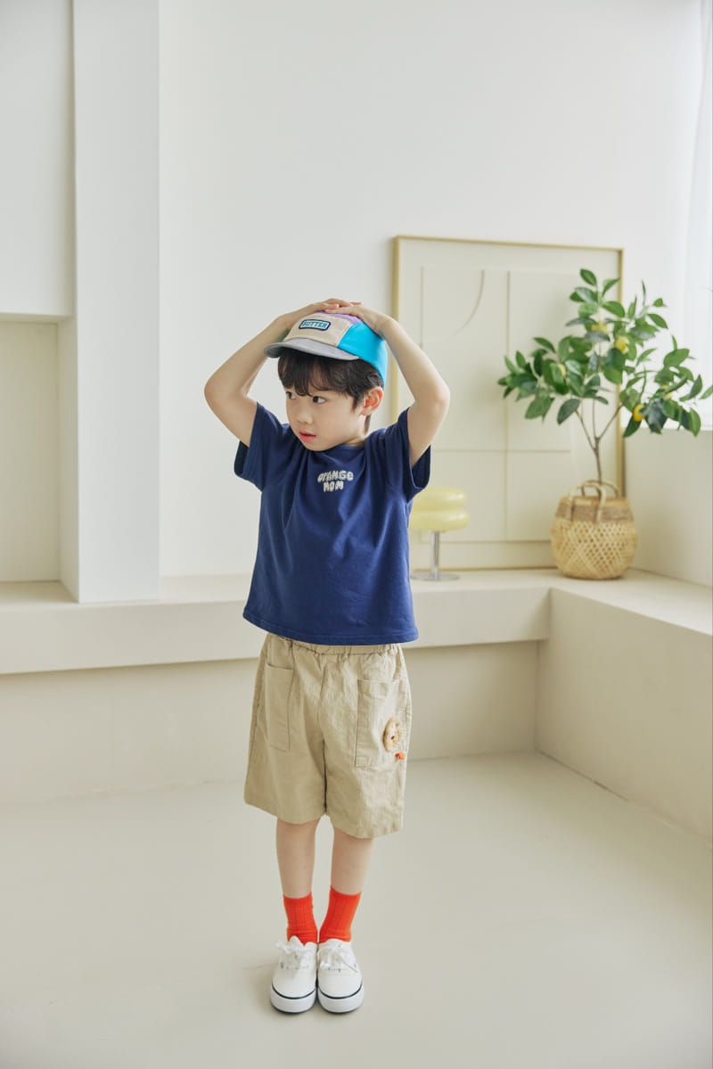 Orange Mom - Korean Children Fashion - #Kfashion4kids - Orange Mom Single Tee - 4