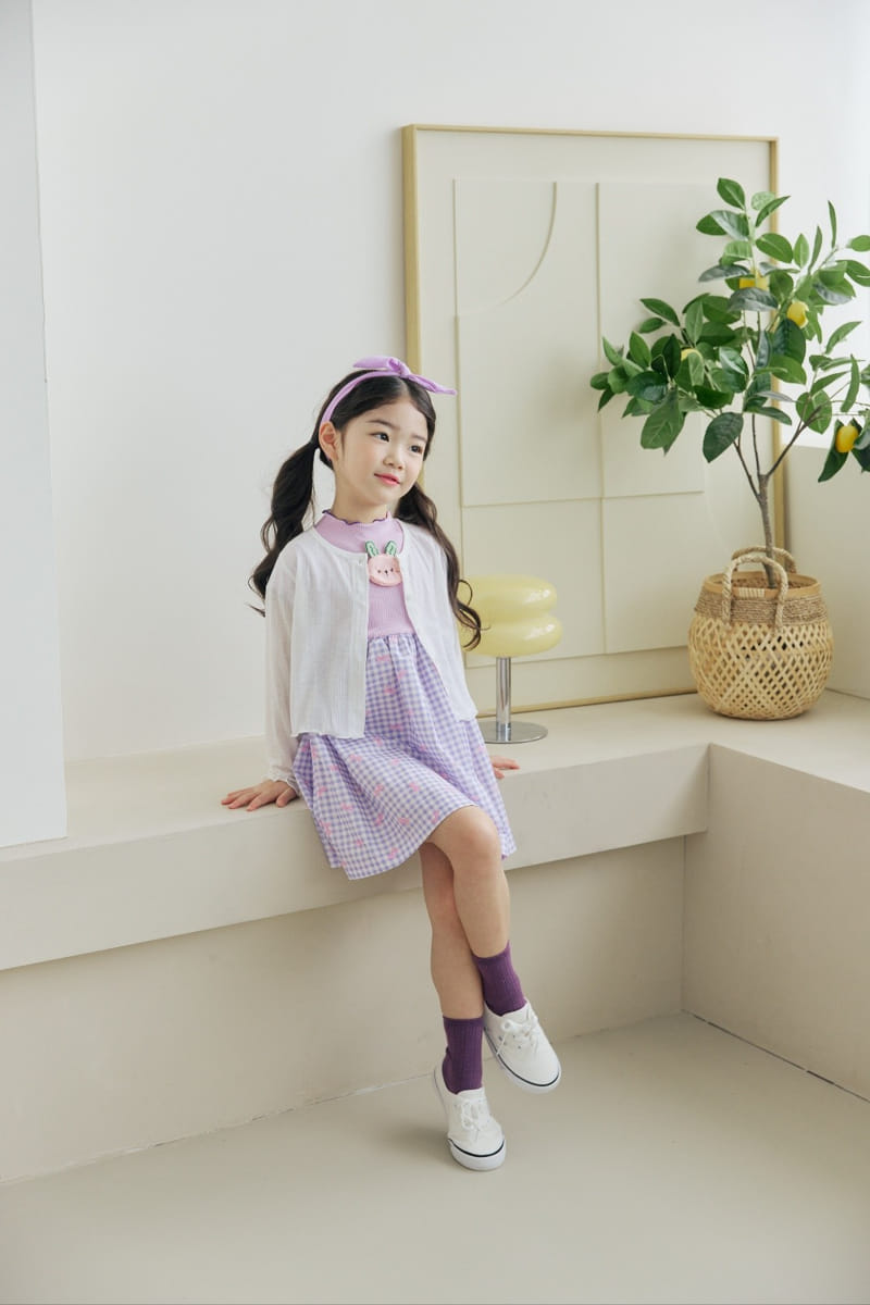 Orange Mom - Korean Children Fashion - #littlefashionista - Crop Cardigan - 4