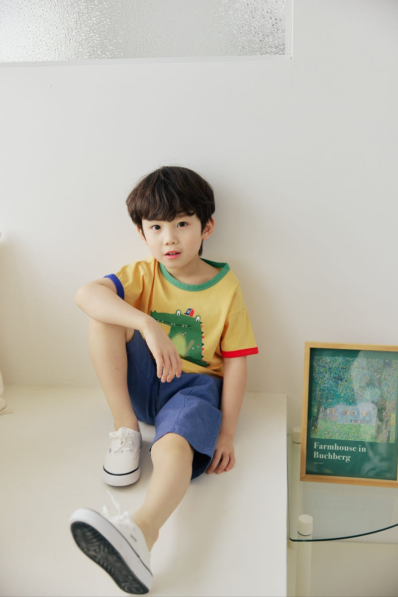 Orange Mom - Korean Children Fashion - #minifashionista - Span Baggy Cropped Shorts - 5