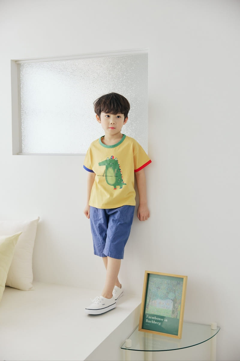 Orange Mom - Korean Children Fashion - #prettylittlegirls - Span Baggy Cropped Shorts - 6