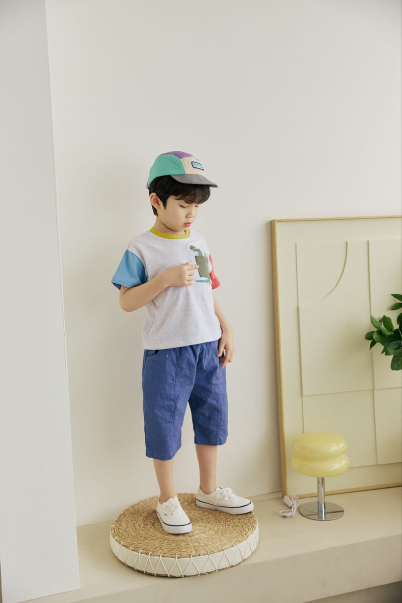 Orange Mom - Korean Children Fashion - #todddlerfashion - Span Baggy Cropped Shorts - 7
