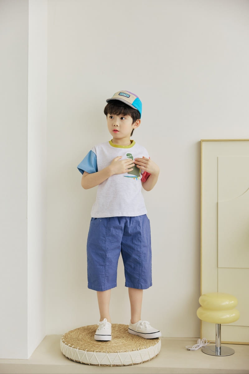 Orange Mom - Korean Children Fashion - #toddlerclothing - Span Baggy Cropped Shorts - 8