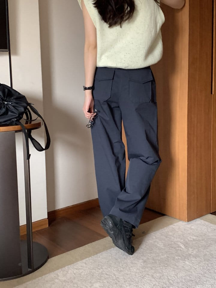 Osense - Korean Women Fashion - #momslook - Feeling Pocket Pants - 3