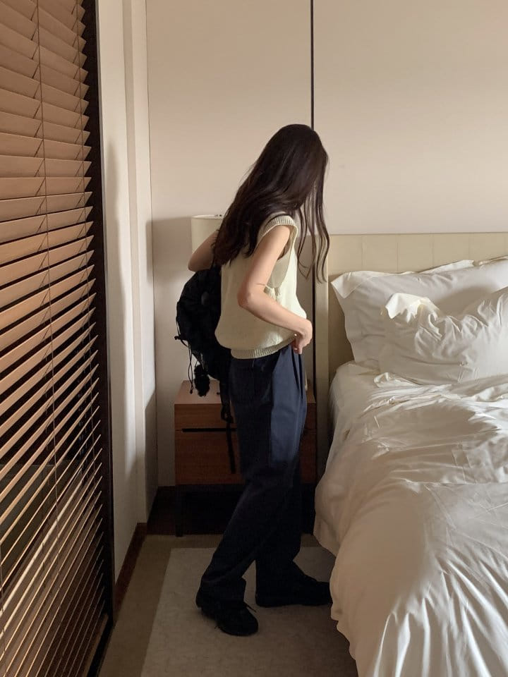 Osense - Korean Women Fashion - #romanticstyle - Feeling Pocket Pants - 10