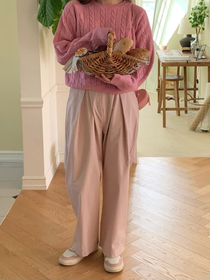 Our moment - Korean Women Fashion - #momslook - Buzz Tuck Pants - 6