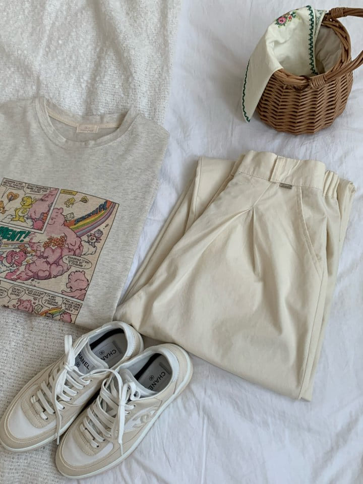 Our moment  - Korean Women Fashion - #restrostyle - Cartoon Tee - 3
