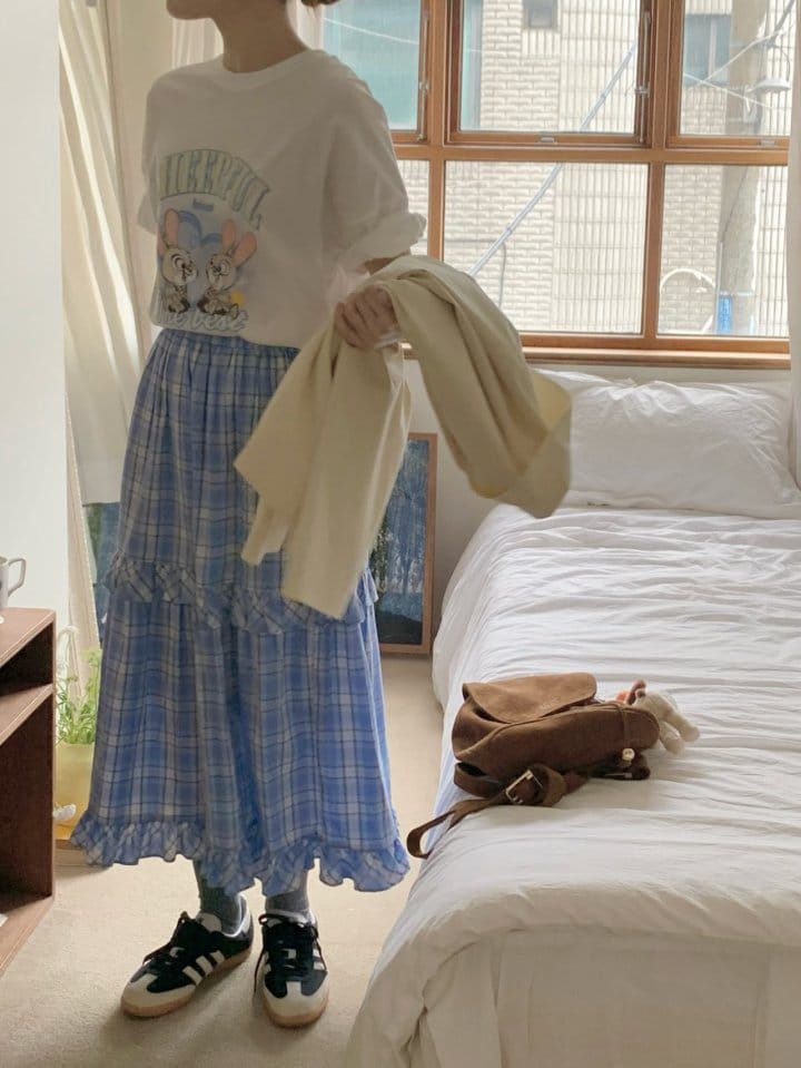 Our moment  - Korean Women Fashion - #romanticstyle - Cheer Tee - 10