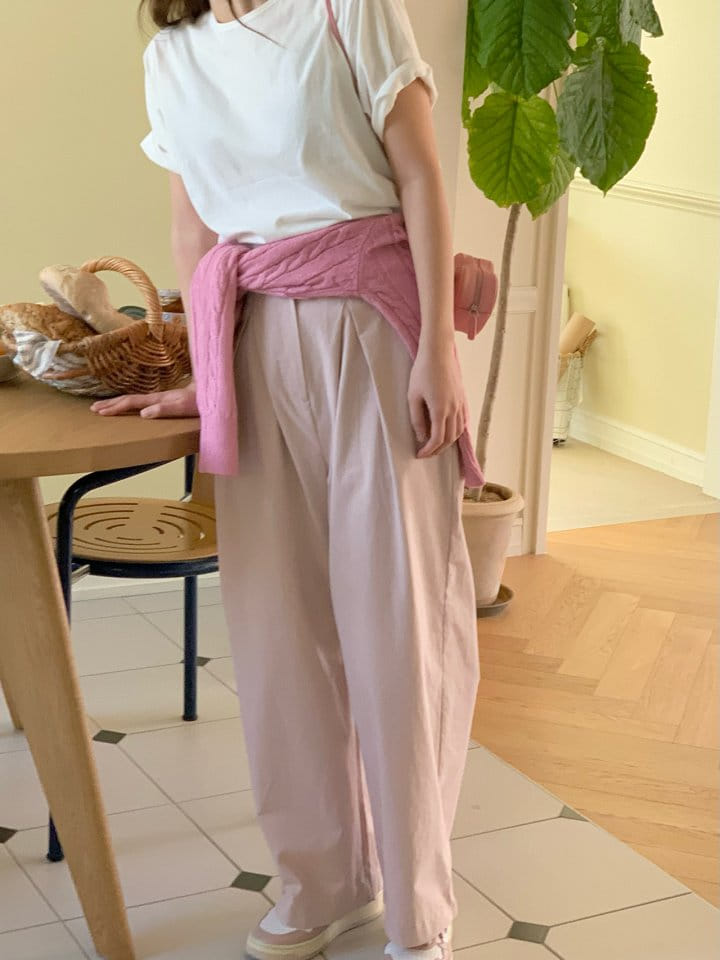 Our moment - Korean Women Fashion - #romanticstyle - Buzz Tuck Pants - 2