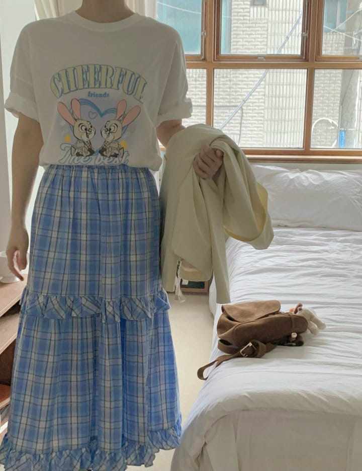Our moment  - Korean Women Fashion - #shopsmall - Cheer Tee - 11