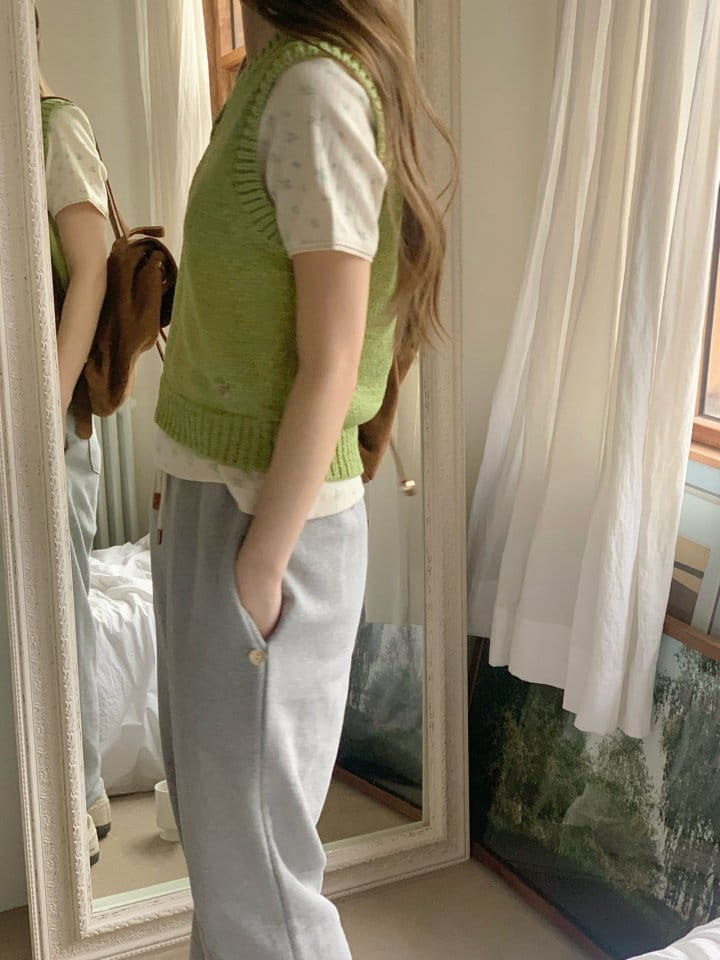 Our moment  - Korean Women Fashion - #shopsmall - Simon Lace Tee - 10