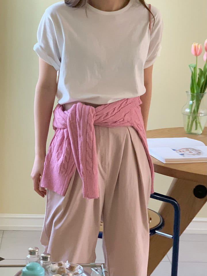Our moment - Korean Women Fashion - #shopsmall - Buzz Tuck Pants - 4
