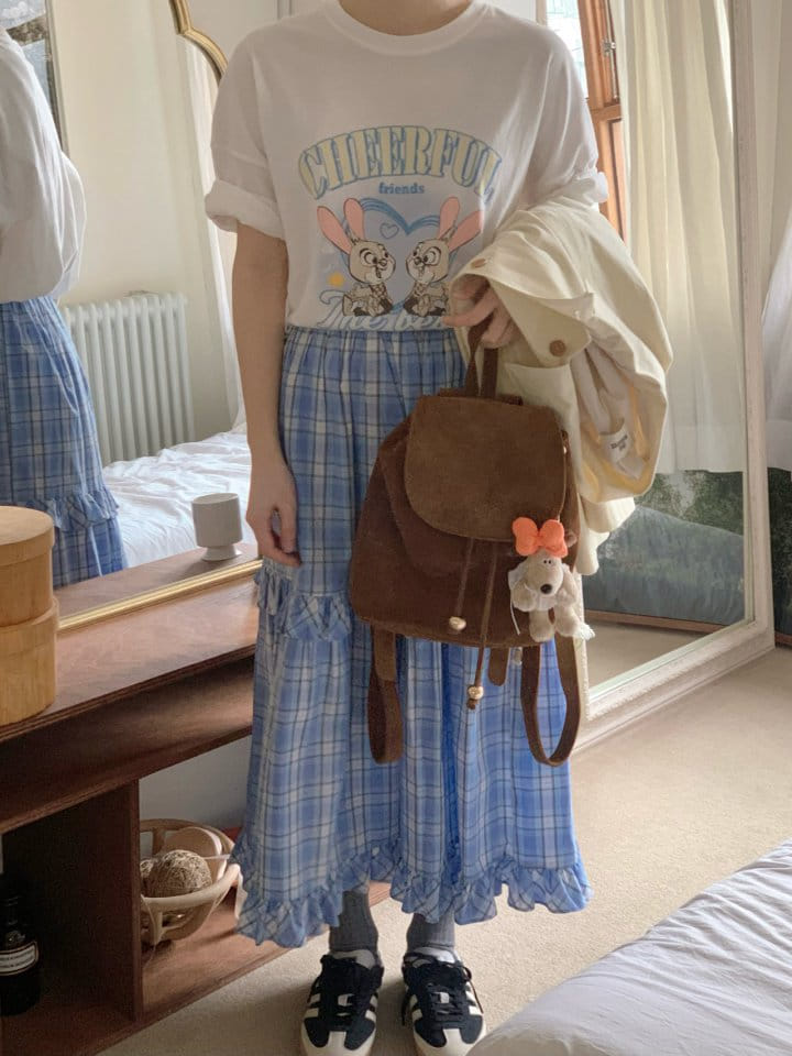 Our moment - Korean Women Fashion - #vintagekidsstyle - Catch Check Skirt - 8