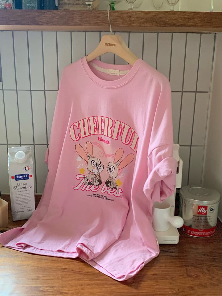 Our moment  - Korean Women Fashion - #womensfashion - Cheer Tee