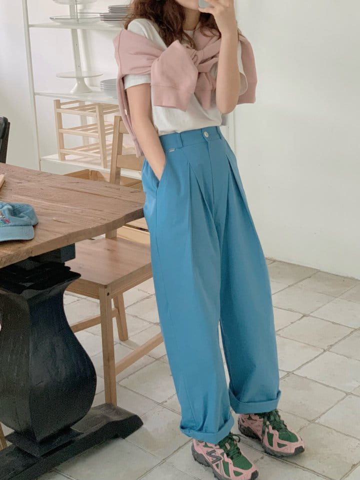 Our moment - Korean Women Fashion - #womensfashion - Buzz Tuck Pants - 11