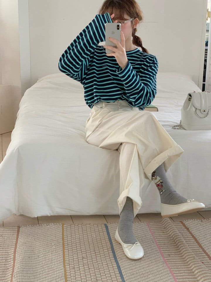 Our moment - Korean Women Fashion - #womensfashion - Buzz Tuck Pants - 7