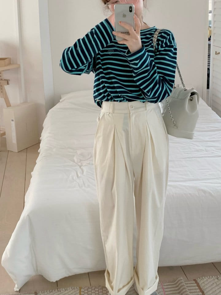 Our moment - Korean Women Fashion - #womensfashion - Buzz Tuck Pants - 9