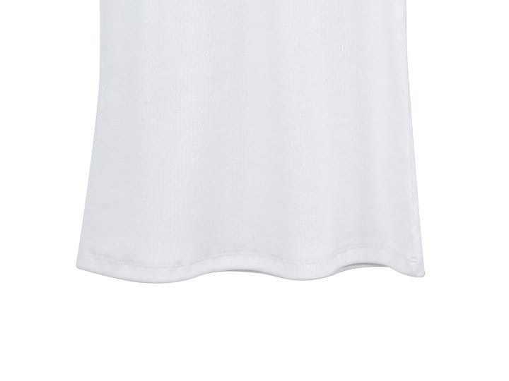Paper Moon - Korean Women Fashion - #momslook - Sleeveless Rib Jersey Tank Top - 11