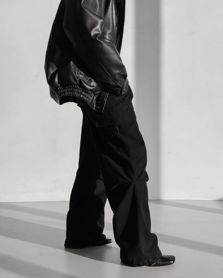 Paper Moon - Korean Women Fashion - #momslook - Washed Cotton Cargo Jogger Trousers - 3