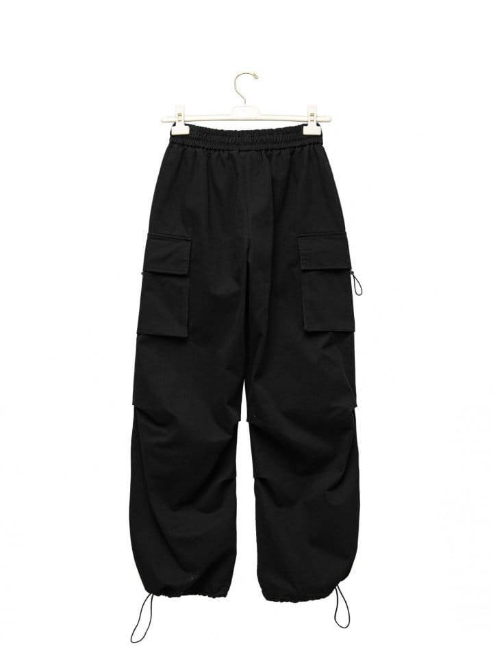 Paper Moon - Korean Women Fashion - #momslook - Washed Cotton Cargo Jogger Trousers - 7