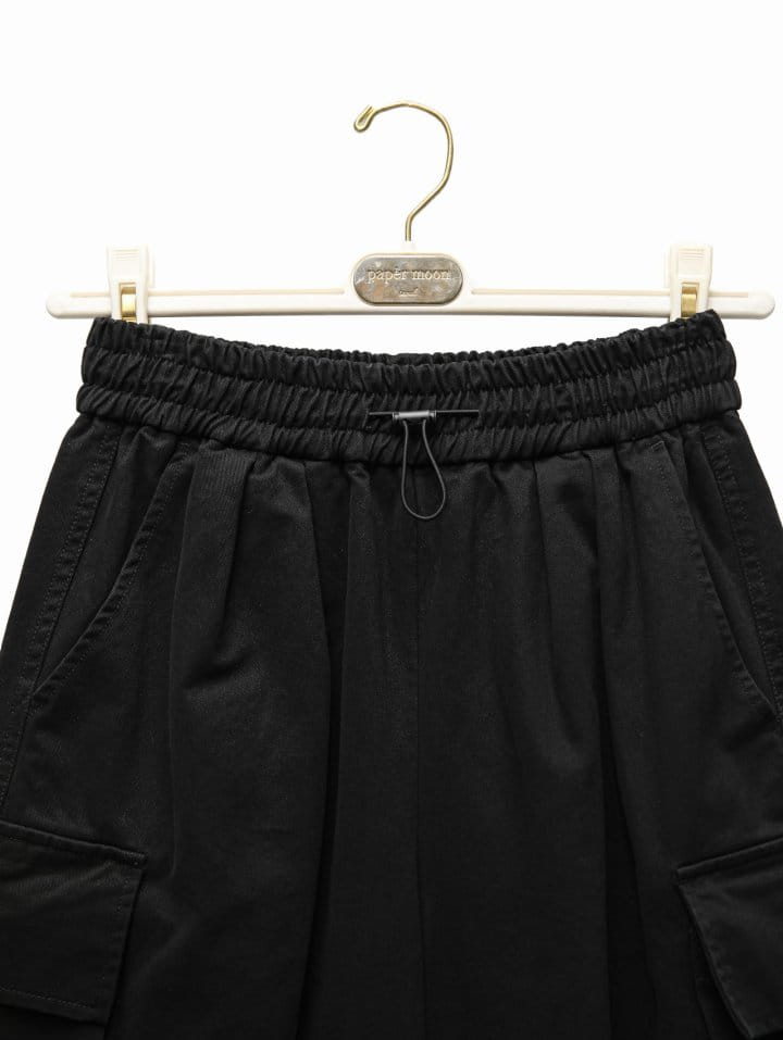 Paper Moon - Korean Women Fashion - #momslook - Washed Cotton Cargo Jogger Trousers - 9