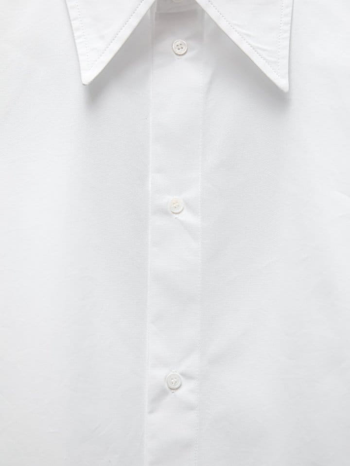 Paper Moon - Korean Women Fashion - #momslook - Bodysuit Detail Button Down Shirt - 8