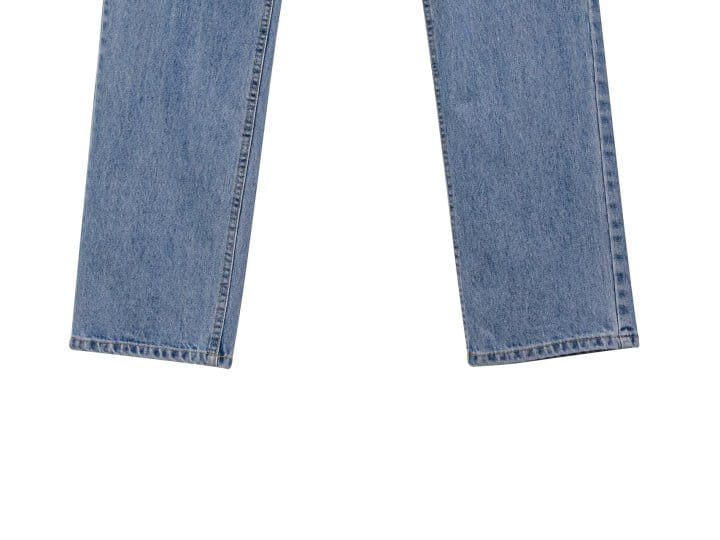 Paper Moon - Korean Women Fashion - #momslook - Maxi Length Button Fly Boyfriend Jeans - 9