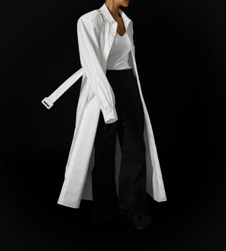 Paper Moon - Korean Women Fashion - #momslook - C Two Pin Tuck Wide Trousers