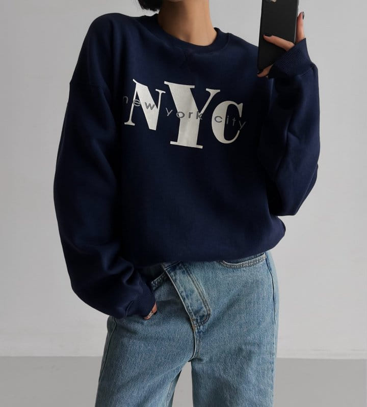 Paper Moon - Korean Women Fashion - #pursuepretty - NYC Vintage Print Sweatshirt - 2