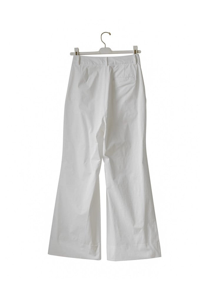 Paper Moon - Korean Women Fashion - #pursuepretty - C Two Pin Tuck Wide Trousers - 7