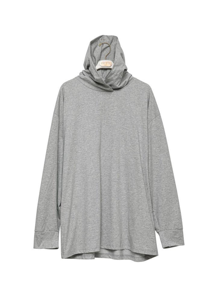 Paper Moon - Korean Women Fashion - #shopsmall - Summer Long Sleeved Oversized Hoodie - 7