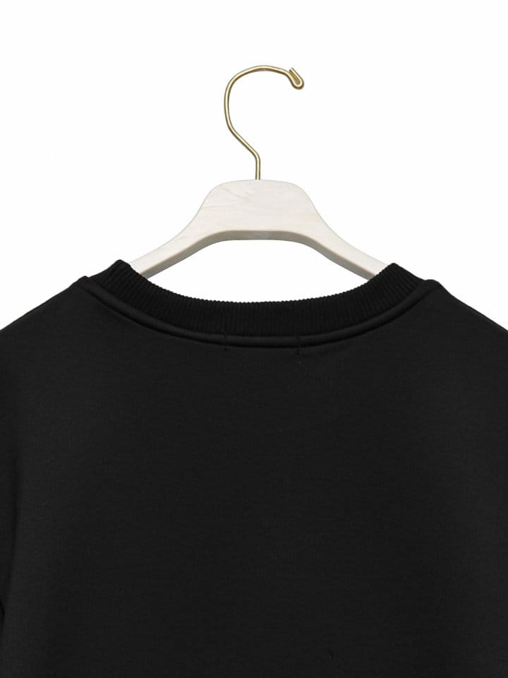 Paper Moon - Korean Women Fashion - #vintageinspired - Neoprene Short Sleeves Mini Dress  - 11