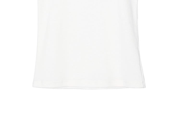 Paper Moon - Korean Women Fashion - #vintagekidsstyle - Bi Color Halter Neck Sleeveless Tank Top - 9
