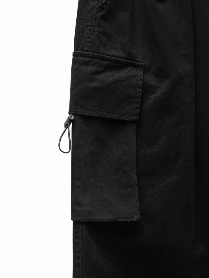 Paper Moon - Korean Women Fashion - #womensfashion - Washed Cotton Cargo Jogger Trousers - 10