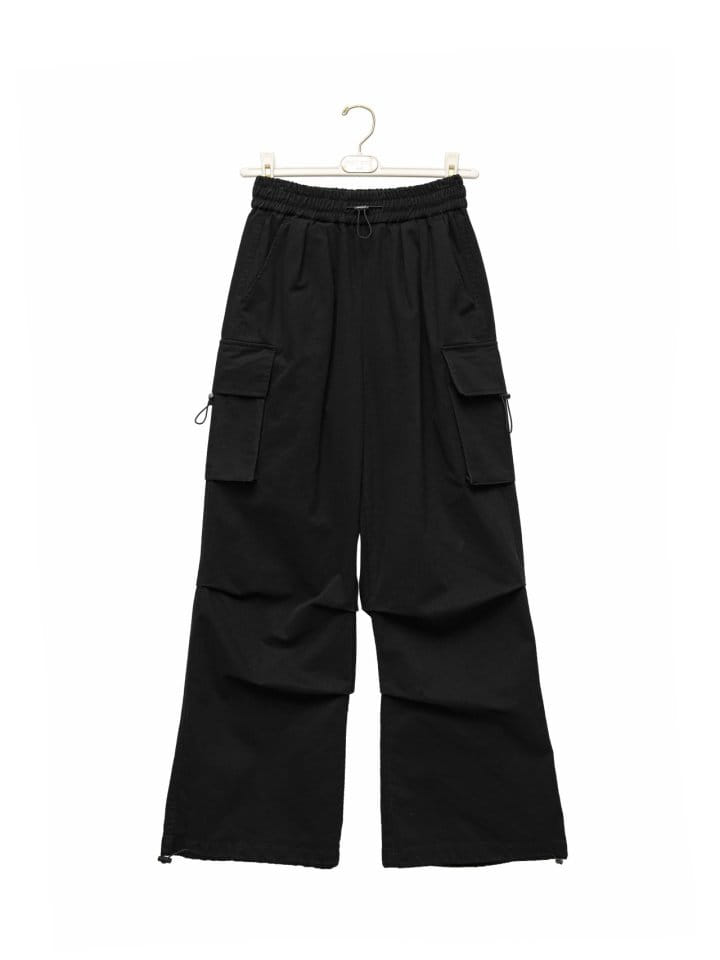 Paper Moon - Korean Women Fashion - #womensfashion - Washed Cotton Cargo Jogger Trousers - 6