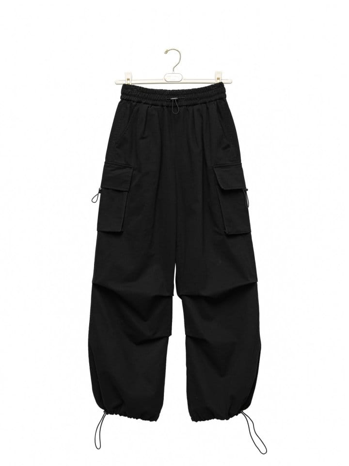Paper Moon - Korean Women Fashion - #womensfashion - Washed Cotton Cargo Jogger Trousers - 8