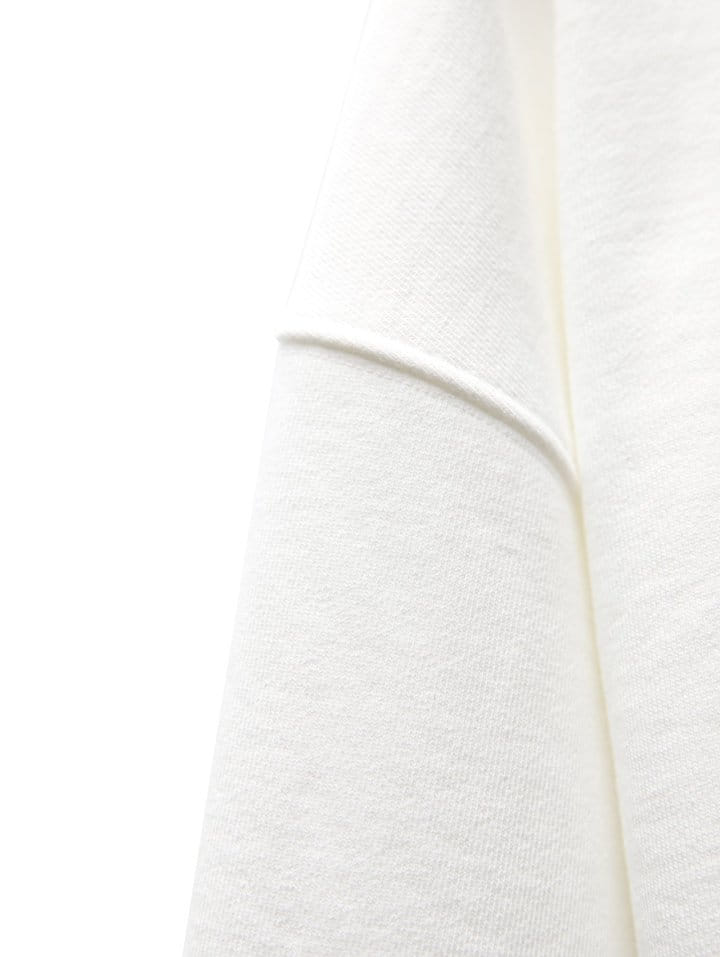 Paper Moon - Korean Women Fashion - #womensfashion - Round Hem Detail Cropped Hoodie  - 9