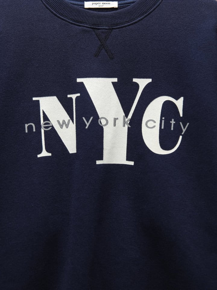 Paper Moon - Korean Women Fashion - #womensfashion - NYC Vintage Print Sweatshirt - 9