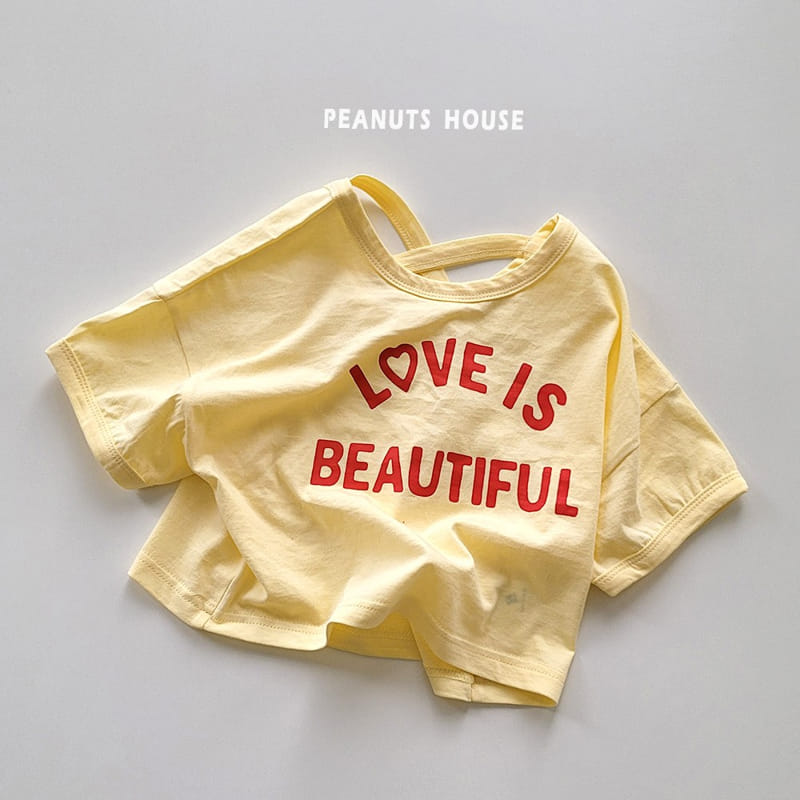 Peanuts - Korean Children Fashion - #Kfashion4kids - Love Tee - 3