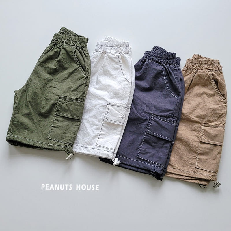 Peanuts - Korean Children Fashion - #childofig - String C Capri Shorts