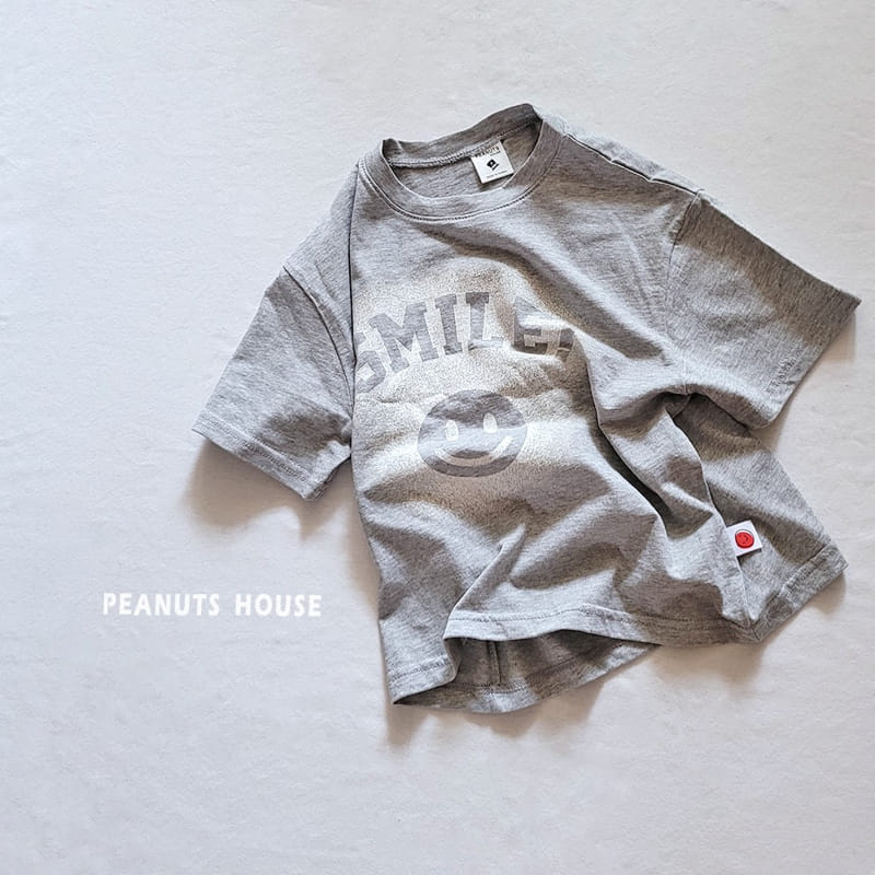 Peanuts - Korean Children Fashion - #prettylittlegirls - Label Smile Tee - 4