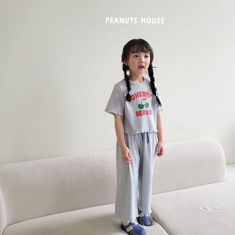 Peanuts - Korean Children Fashion - #kidzfashiontrend - Cherry Tee
