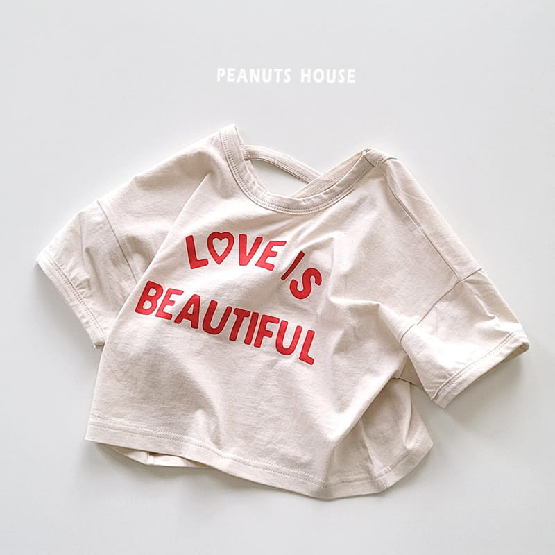 Peanuts - Korean Children Fashion - #Kfashion4kids - Love Tee - 4