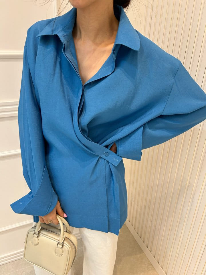 Pearls room - Korean Women Fashion - #womensfashion - Button Shirt - 4