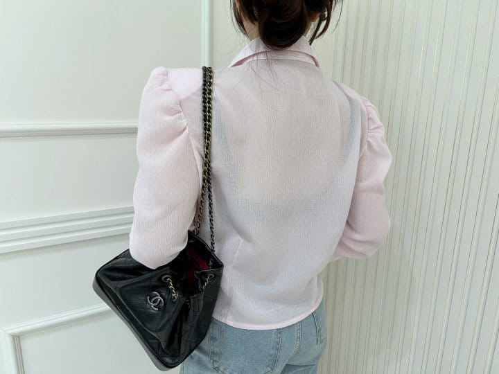 Pearls room - Korean Women Fashion - #womensfashion - Wrap Blouse - 9