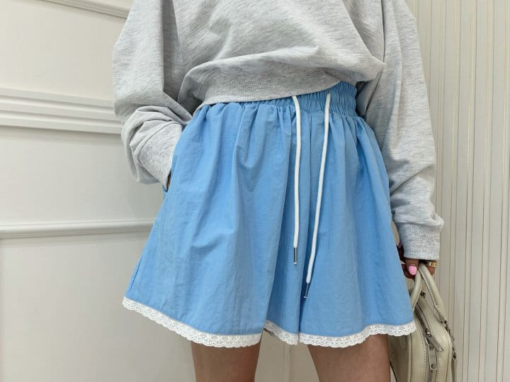 Pearls room - Korean Women Fashion - #womensfashion - Lace Shorts - 10