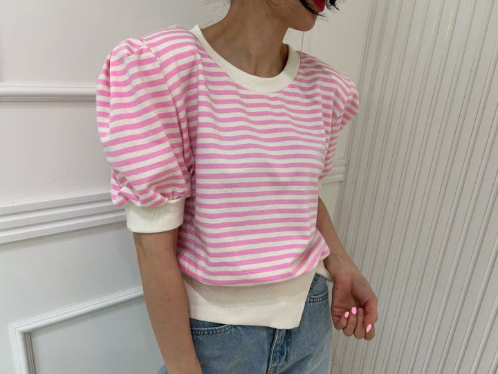 Pearls room - Korean Women Fashion - #womensfashion - Slit ST Tee - 2