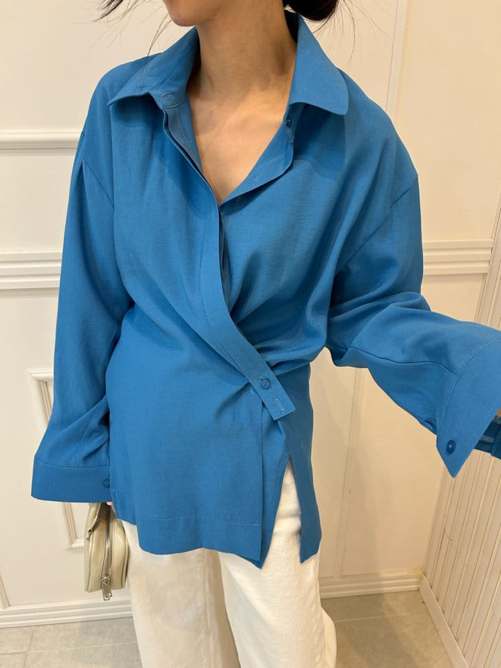 Pearls room - Korean Women Fashion - #womensfashion - Button Shirt - 3