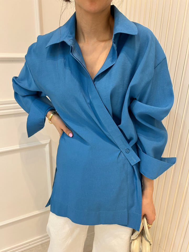 Pearls room - Korean Women Fashion - #womensfashion - Button Shirt - 7
